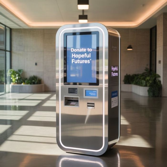 Synkcode’s Kiosk Solution: Elevating Charitable Contributions